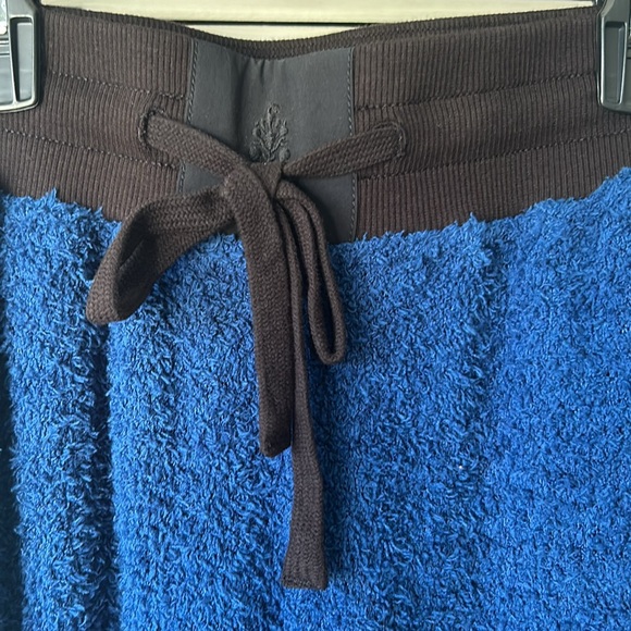 NWT FP Movement Free People Cuddle Up Cozy Pants S M L Blue - Picture 5 of 12